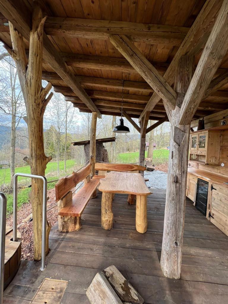 Chalet Apartments Mastal Železná Ruda Eksteriør bilde